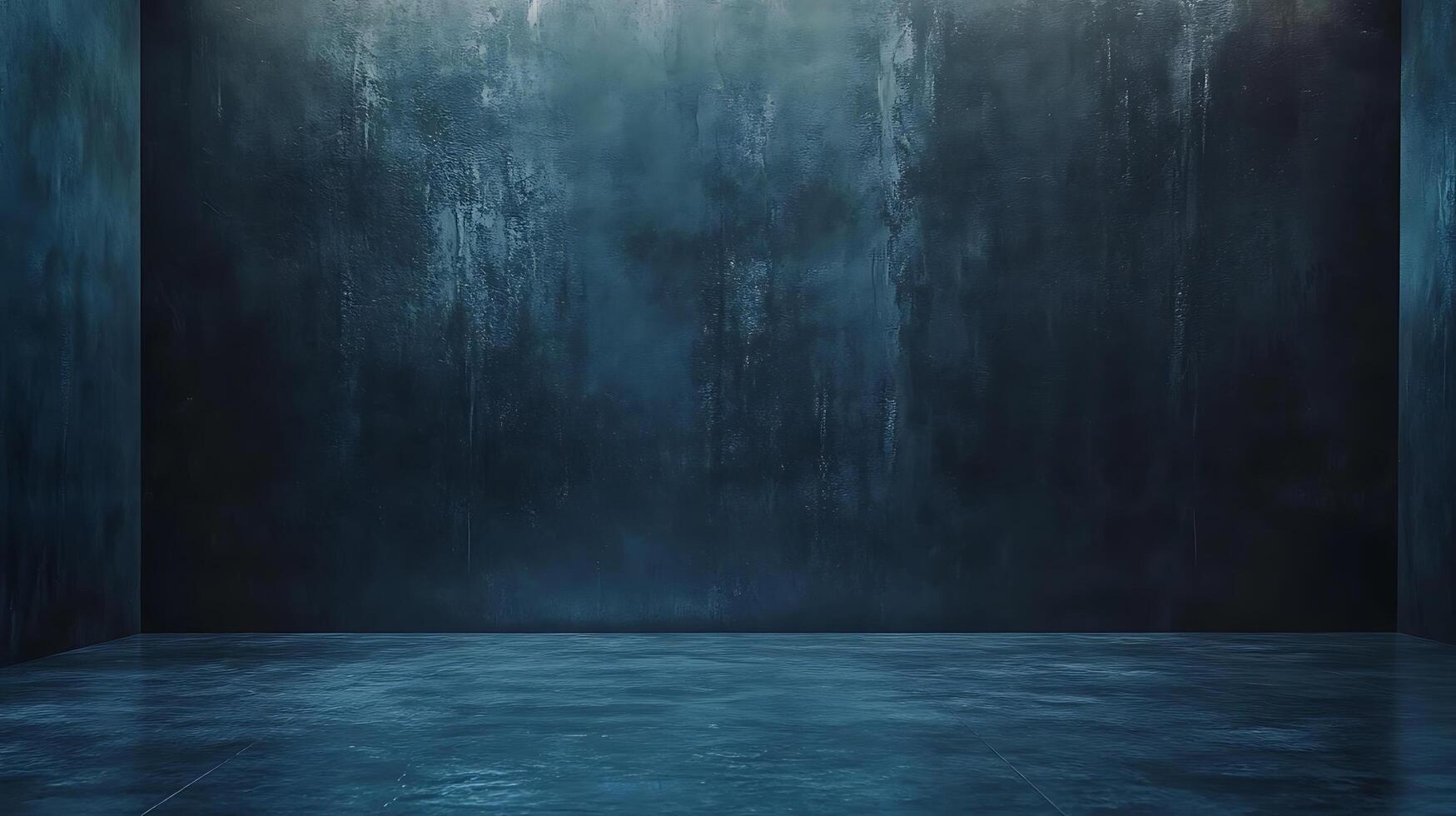 Grungy Textured Dark Wall with Simple Floor photo