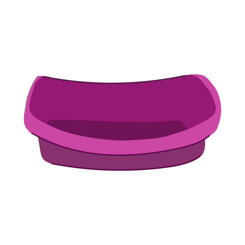 relax bathtub baby cartoon illustration vector