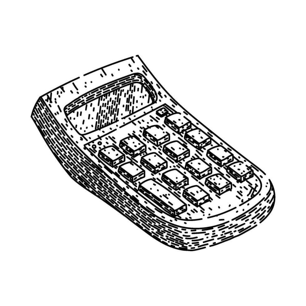 multiplication calculator sketch drawn sign vector