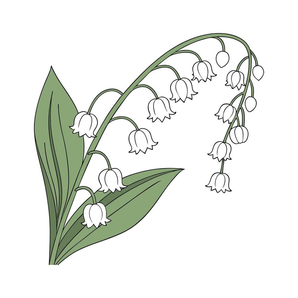 Beautiful String of Pearls in Bright Space vector