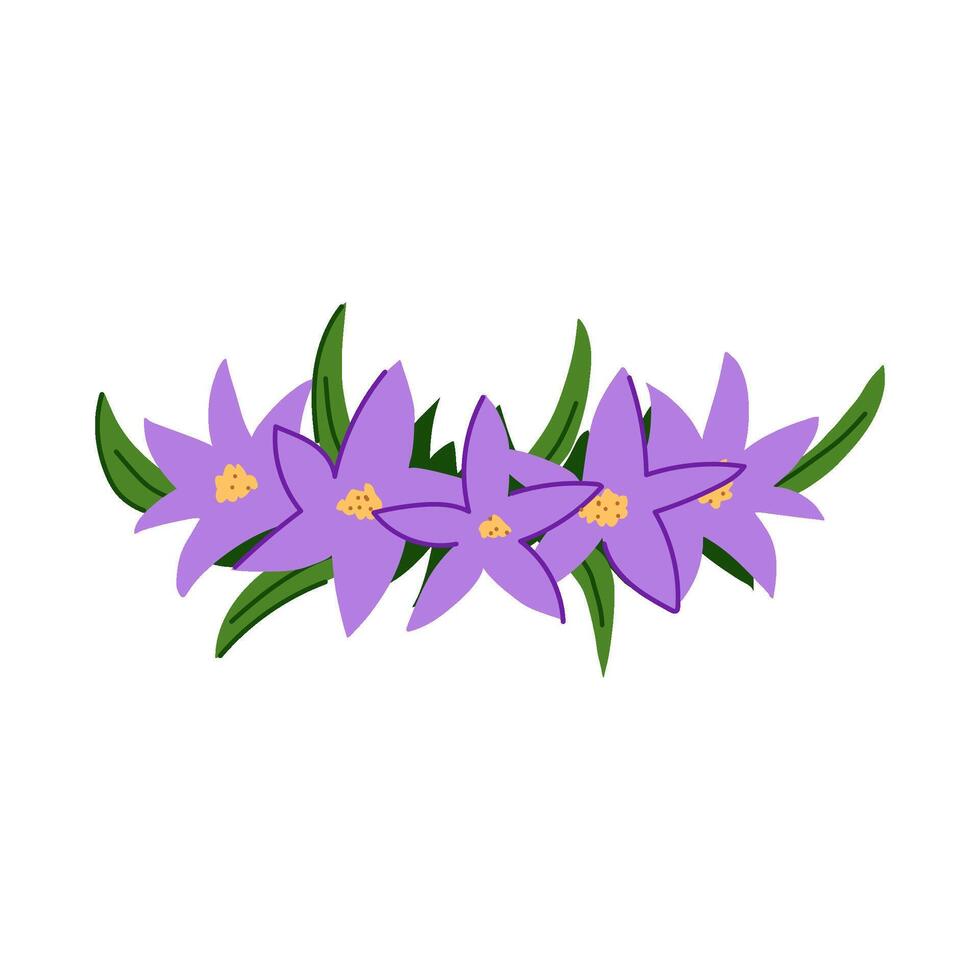 headpiece flower crown item illustration vector
