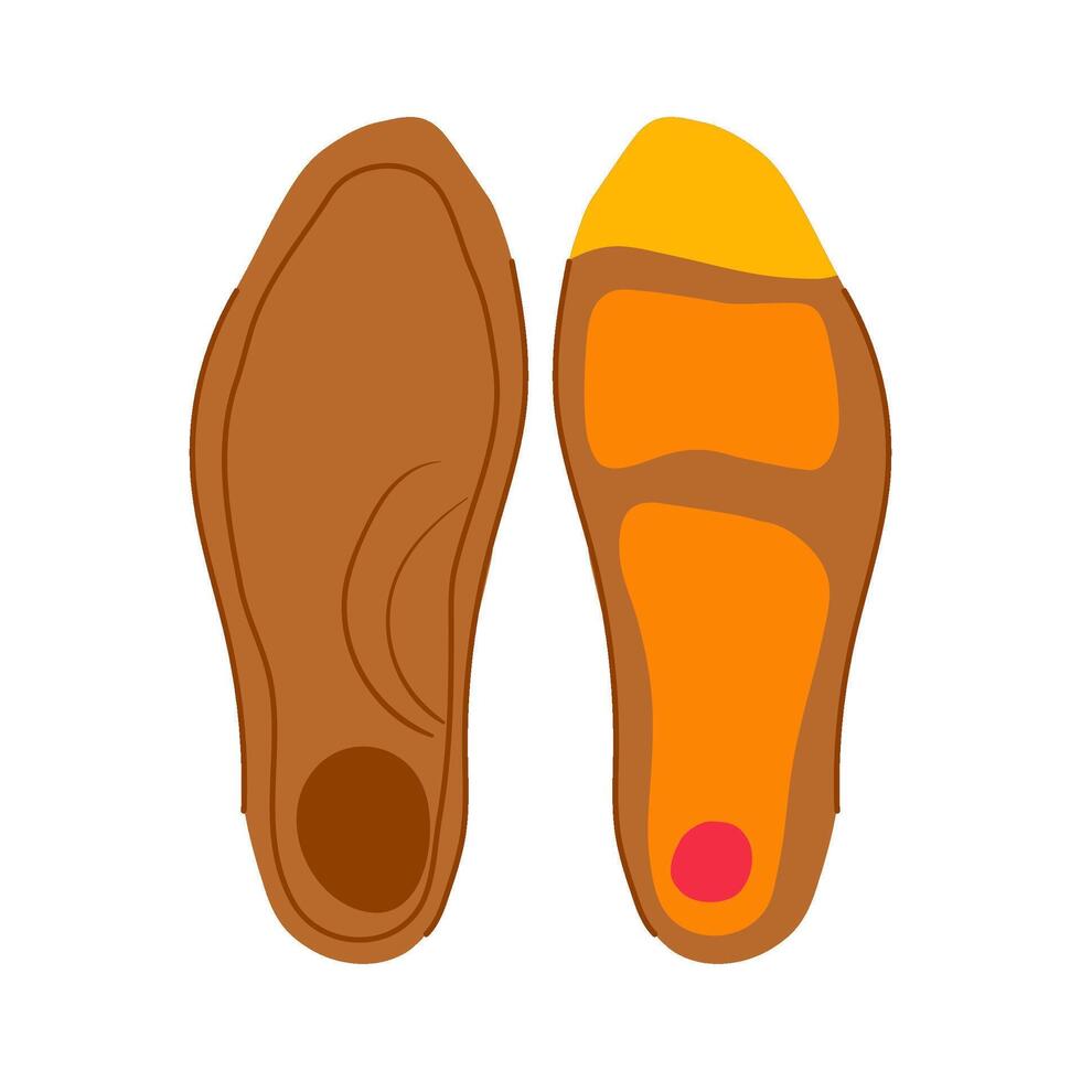 support insoles cartoon illustration item vector