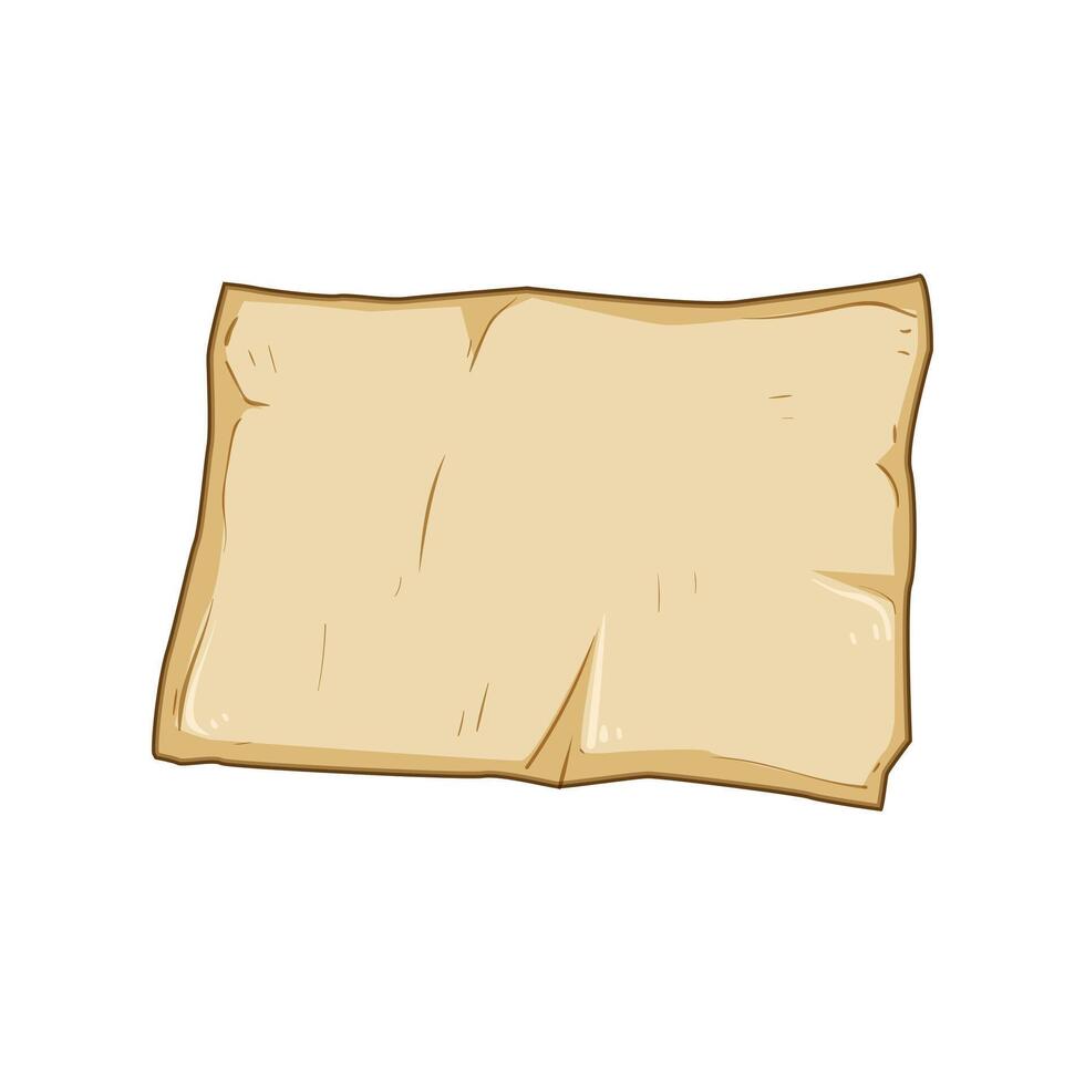 oven parchment paper item cartoon item vector