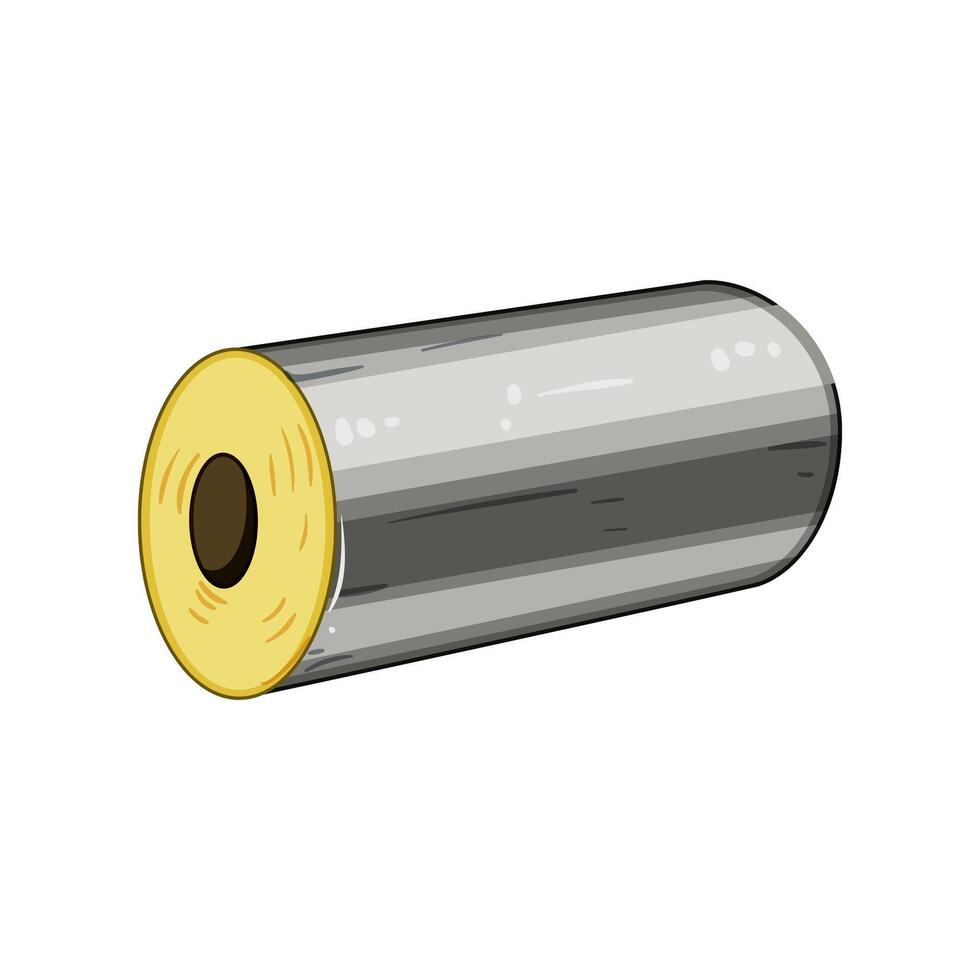moisture pipe insulation cartoon item illustration vector