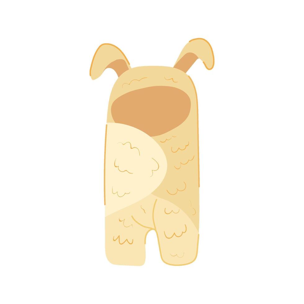 blanket swaddle wrap cartoon illustration item vector