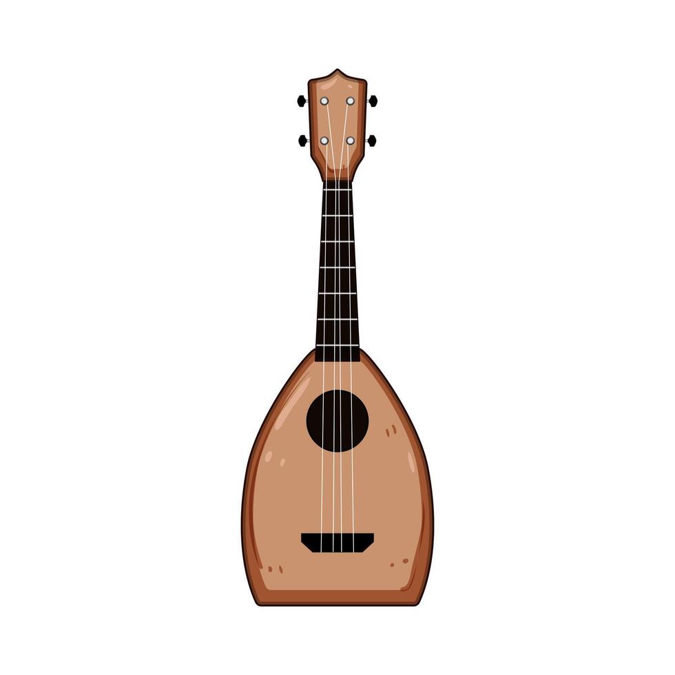 chords ukulele cartoon illustration symbol vector