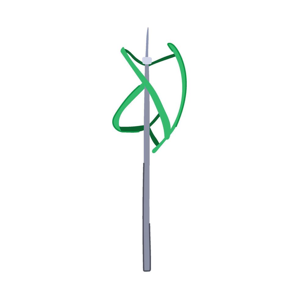 electricity wind turbine home use cartoon illustration vector
