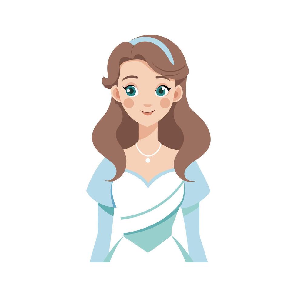 Trendy Feminine Soft Pastels Fashion Model vector