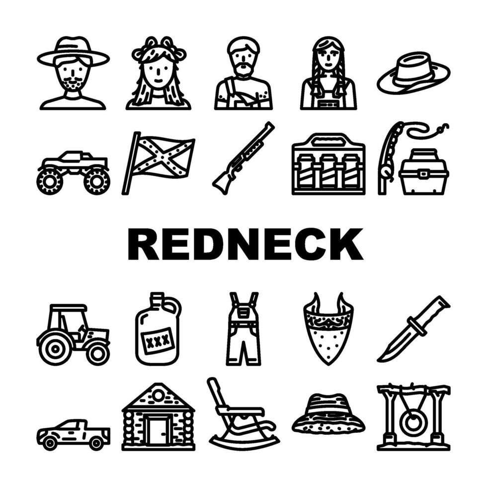 redneck country southern vector