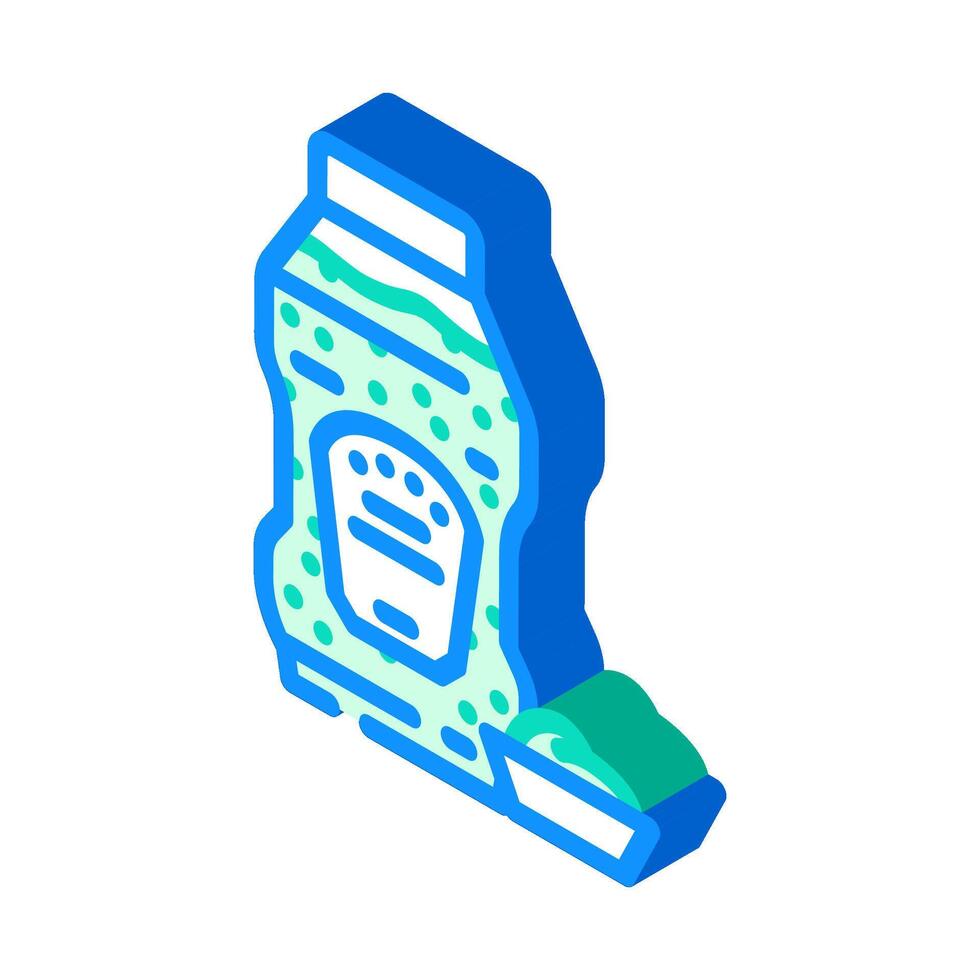 relish condiment isometric icon illustration vector