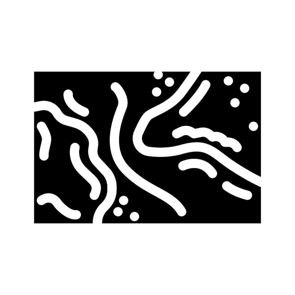 nautical chart sailing sport glyph icon illustration vector