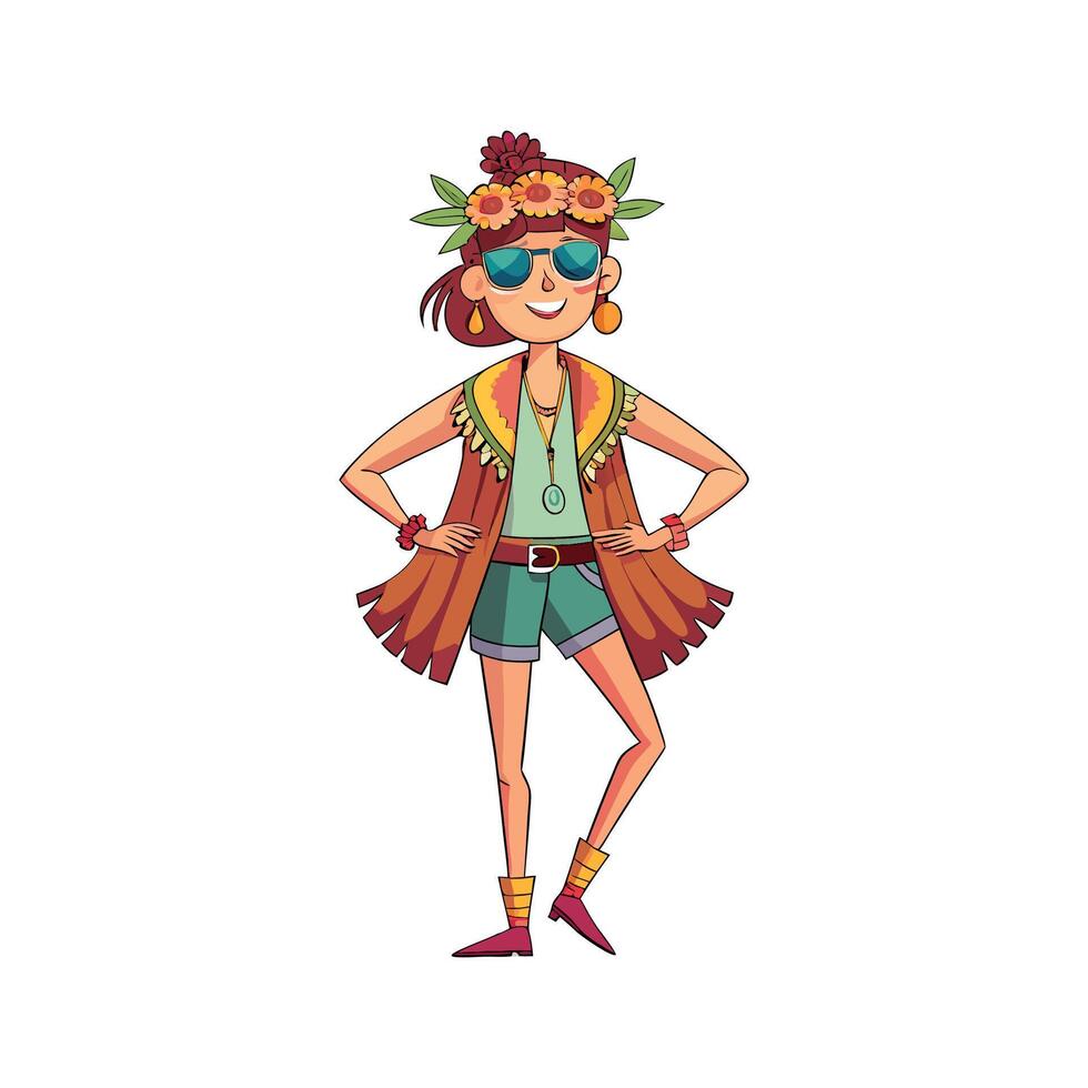 Trendy Stylish Festival Fashion Model Create 1 vector