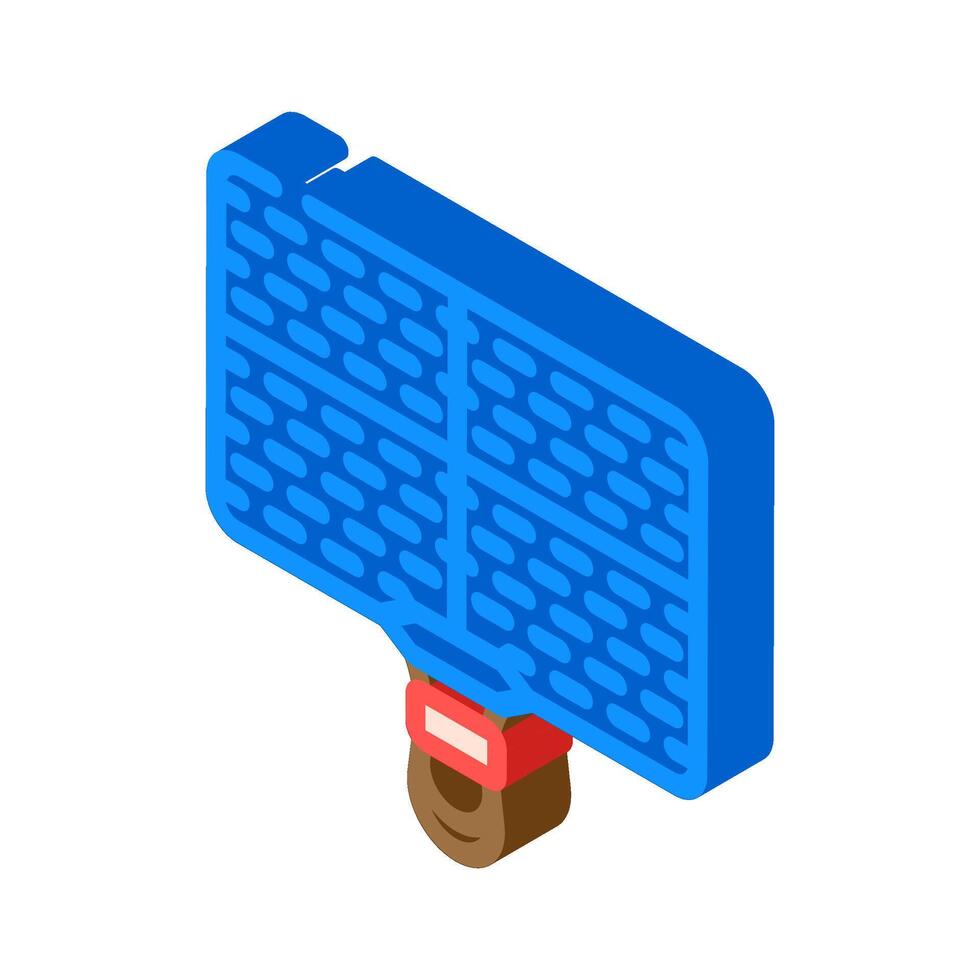 grill rack titanium ultralight isometric icon illustration vector