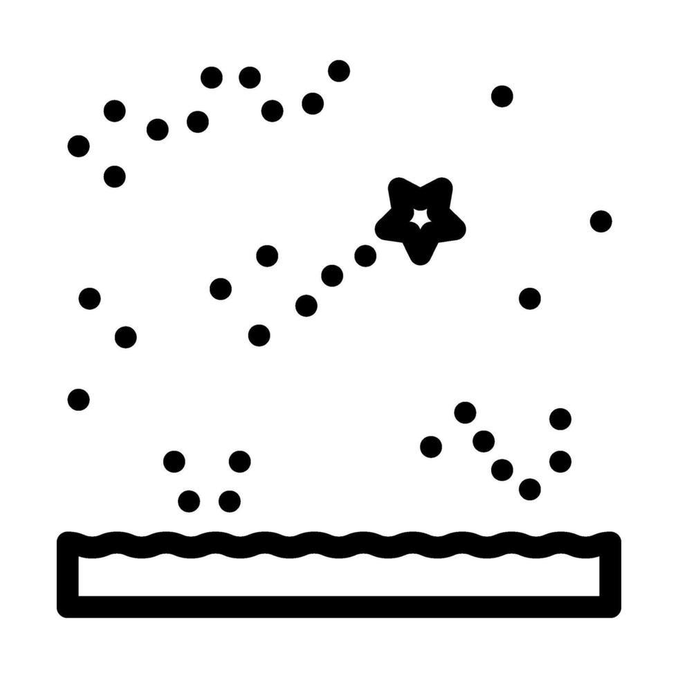 navigation star geographical discoveries line icon illustration vector