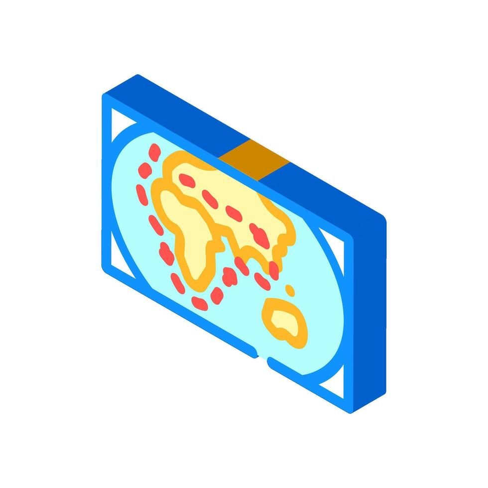 trade route map geographical discoveries isometric icon illustration vector