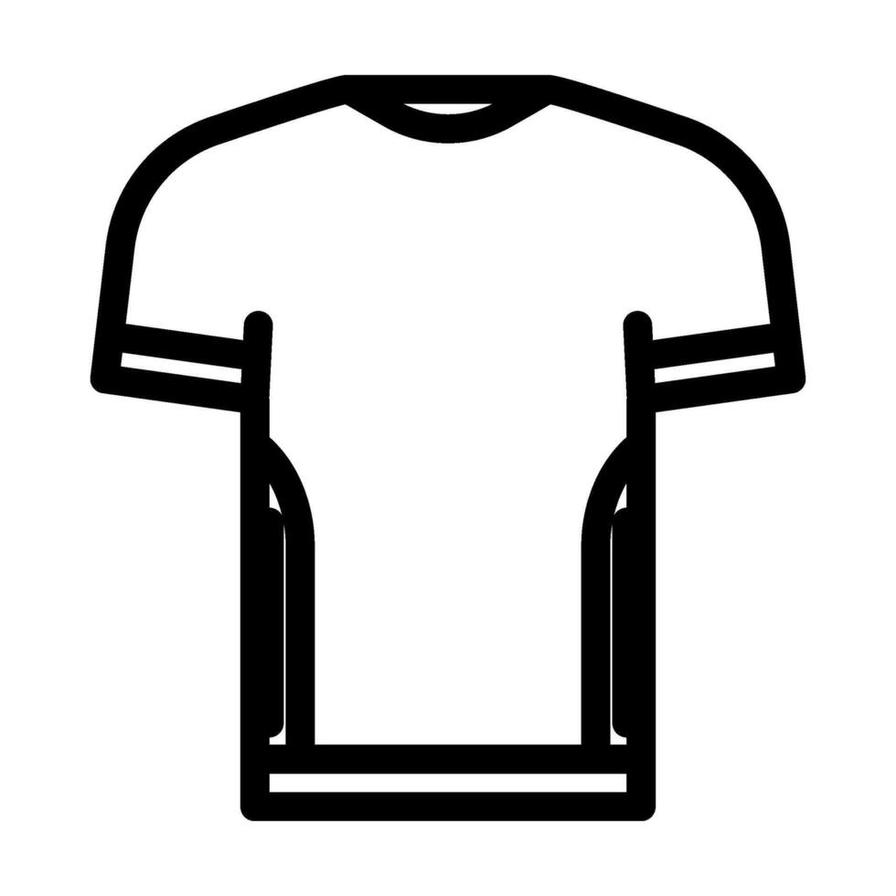 performance t shirt quick dry line icon illustration vector
