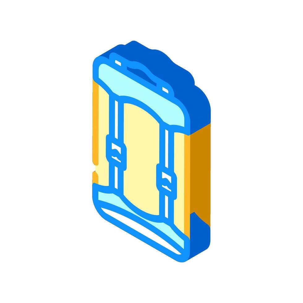 compression bag sleeping bag symbol icon illustration vector