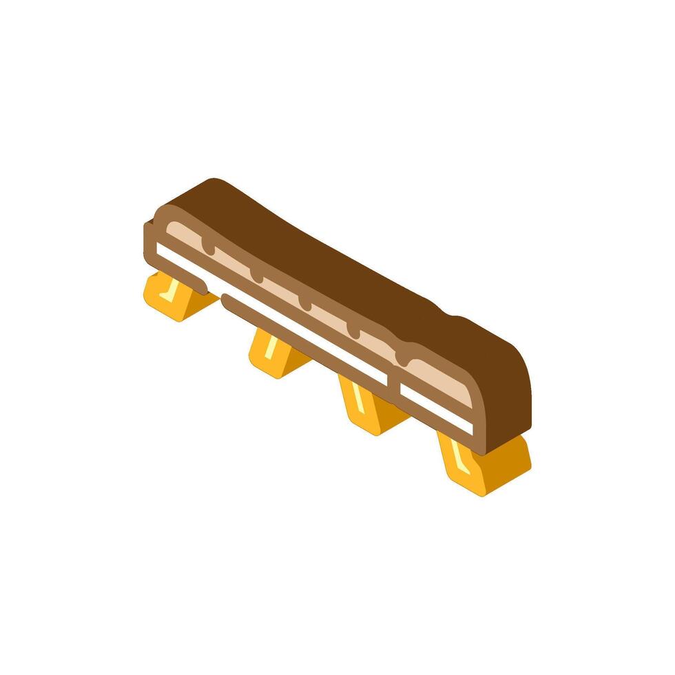 four season sleeping bag isometric icon illustration vector