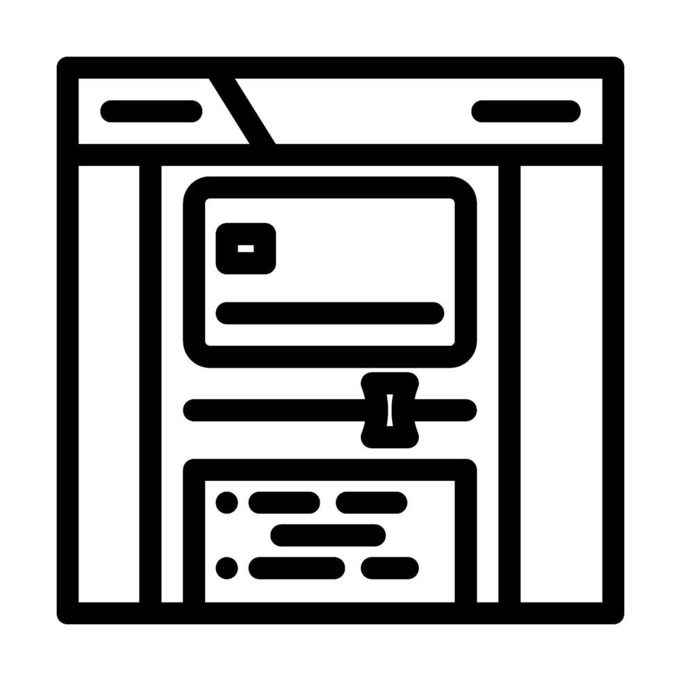 spending limits budget planning line icon illustration vector