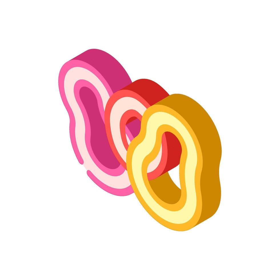 elastic bands orthodontist isometric icon illustration vector