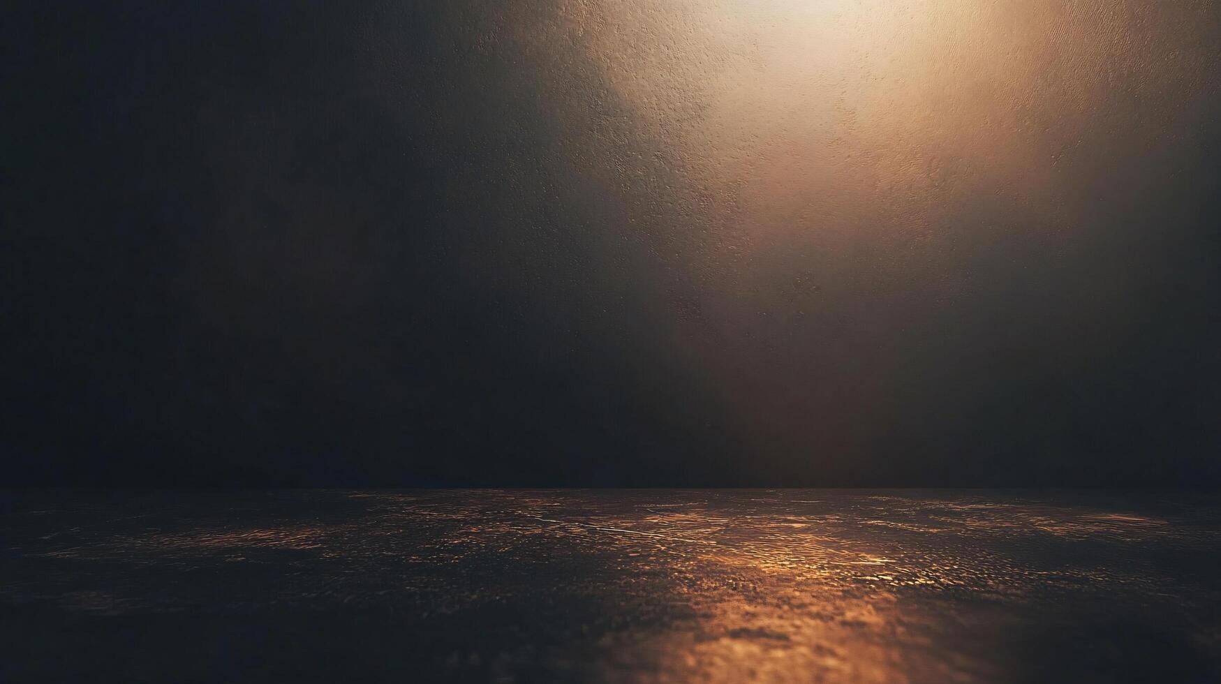 A dark background with a splash of light photo