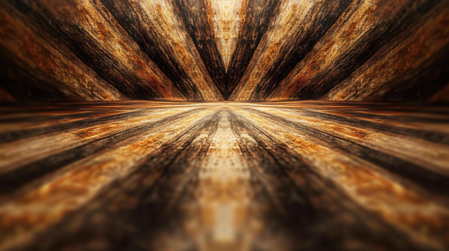A large, empty room with a lot of wood grain and a lot of texture photo