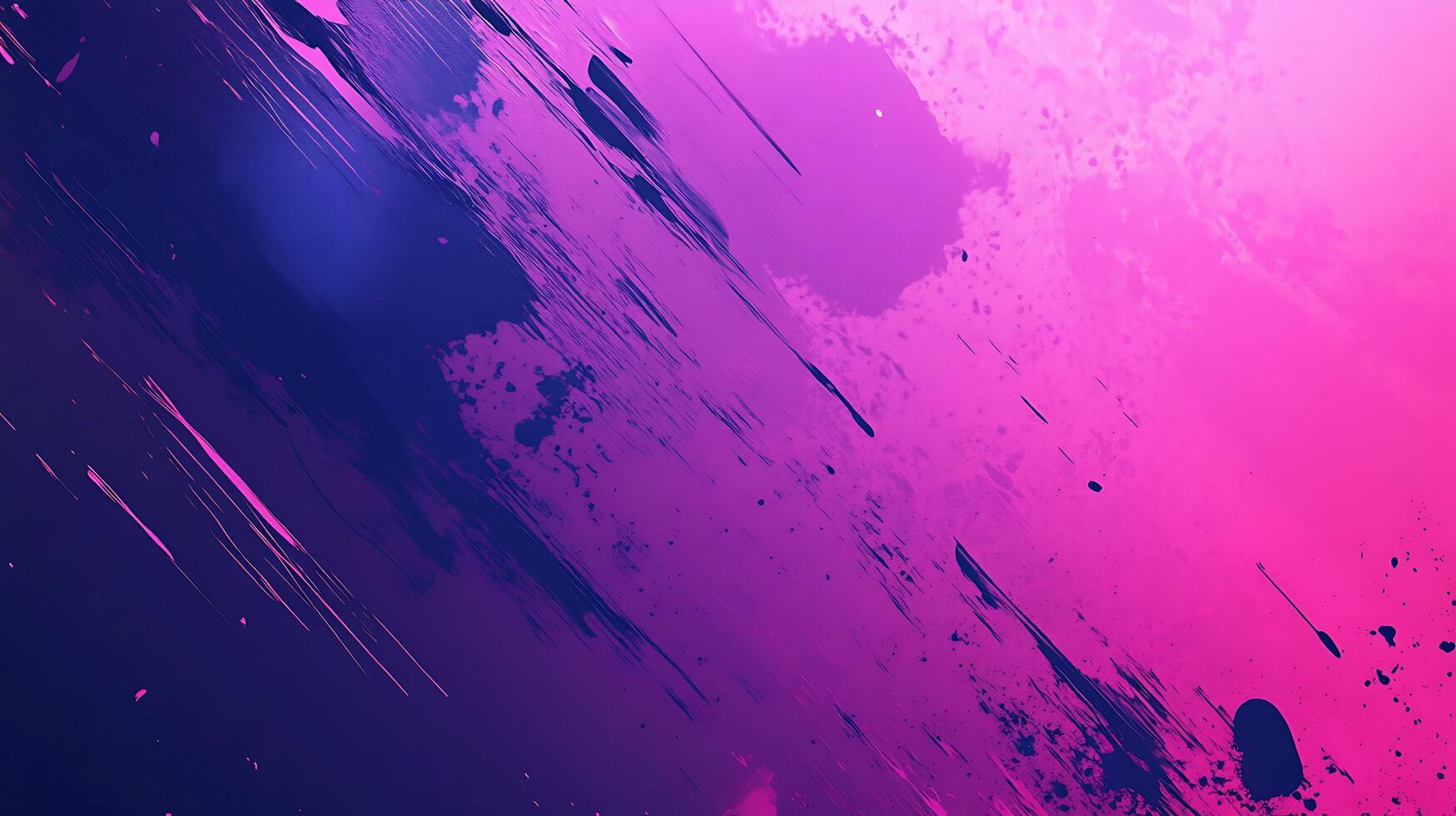 Abstract purple and pink background with paint splatters Ideal for modern designs Dynamic vibrant and perfect for digital art projects photo