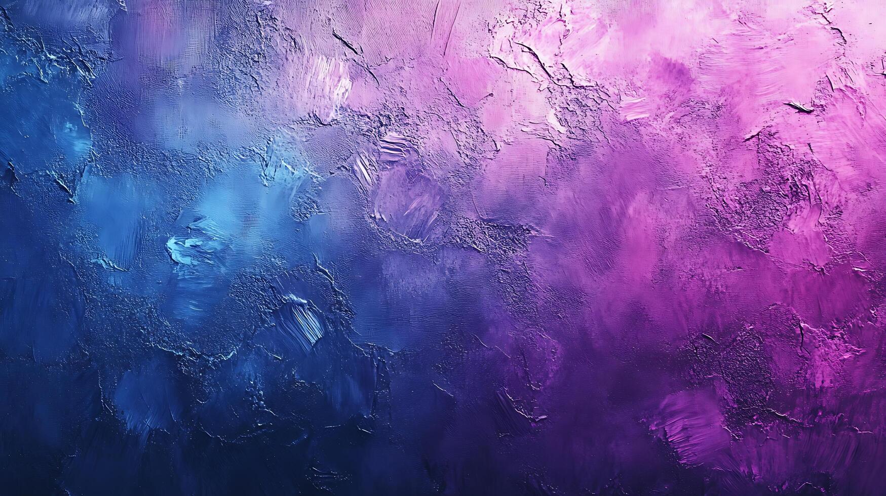 Abstract artwork featuring a mesmerizing blend of blue purple and pink hues creating a dynamic and textured visual experience photo