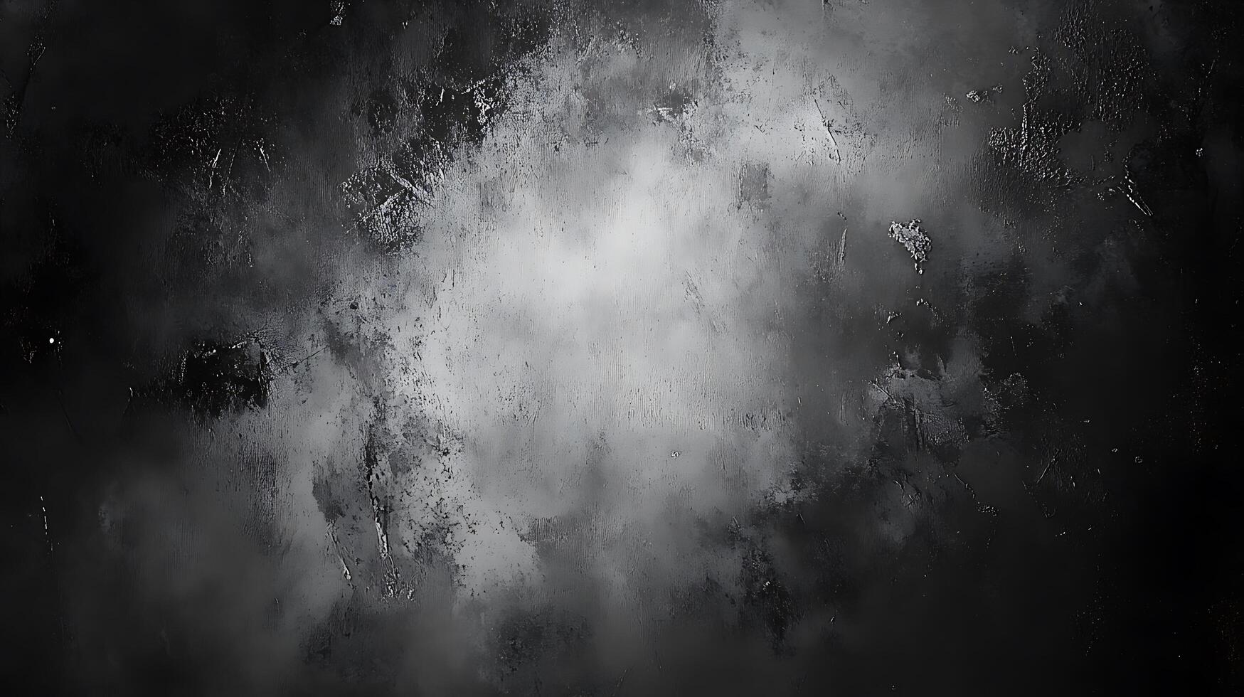 Abstract dark texture with silvery accents The surface is rough creating depth and a sense of mystery The light catches the edges photo