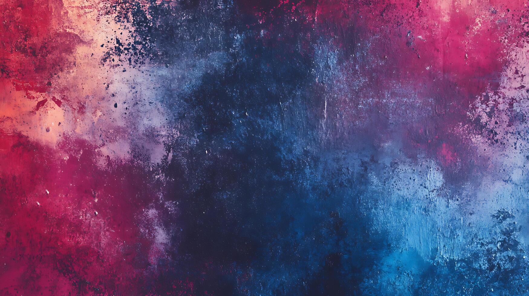 Colorful abstract art featuring a blend of red pink blue and purple hues with a textured grunge appearance A modern artistic expression photo