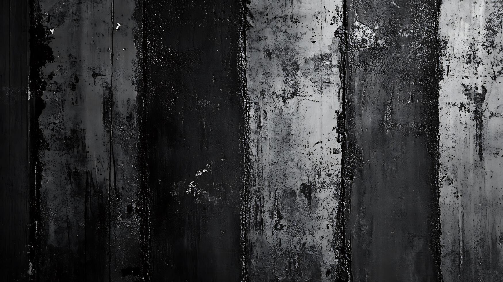 Dark grungy vertical planks create a textured surface Weathered wood evokes age and decay Great backdrop for dramatic designs photo