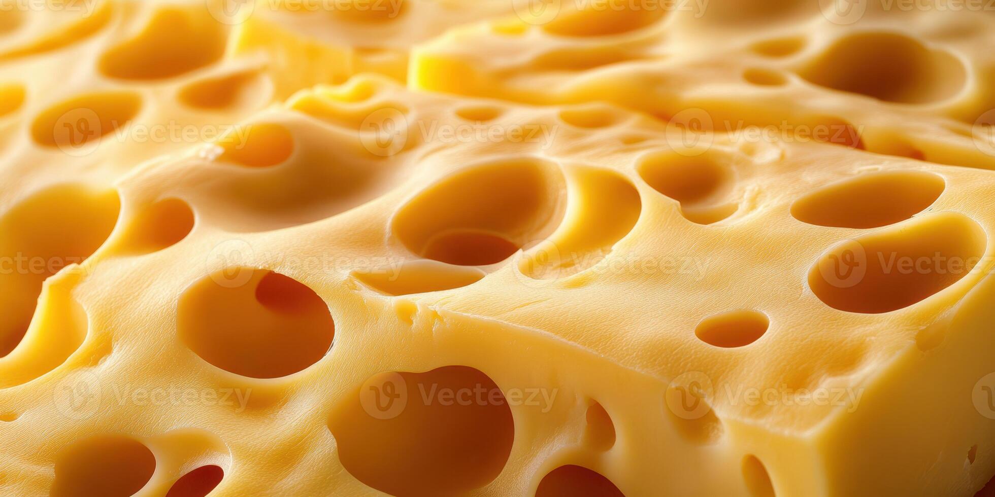 Enjoying the intricate textures and holes of artisan cheese at a local market on a sunny afternoon photo