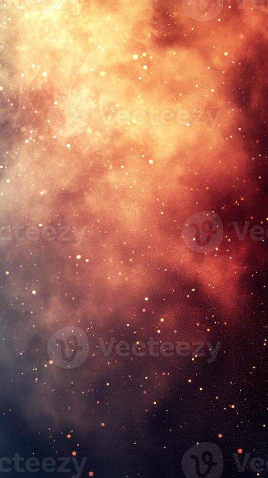 Colorful cosmic clouds filled with luminous stars create a breathtaking celestial view at night photo