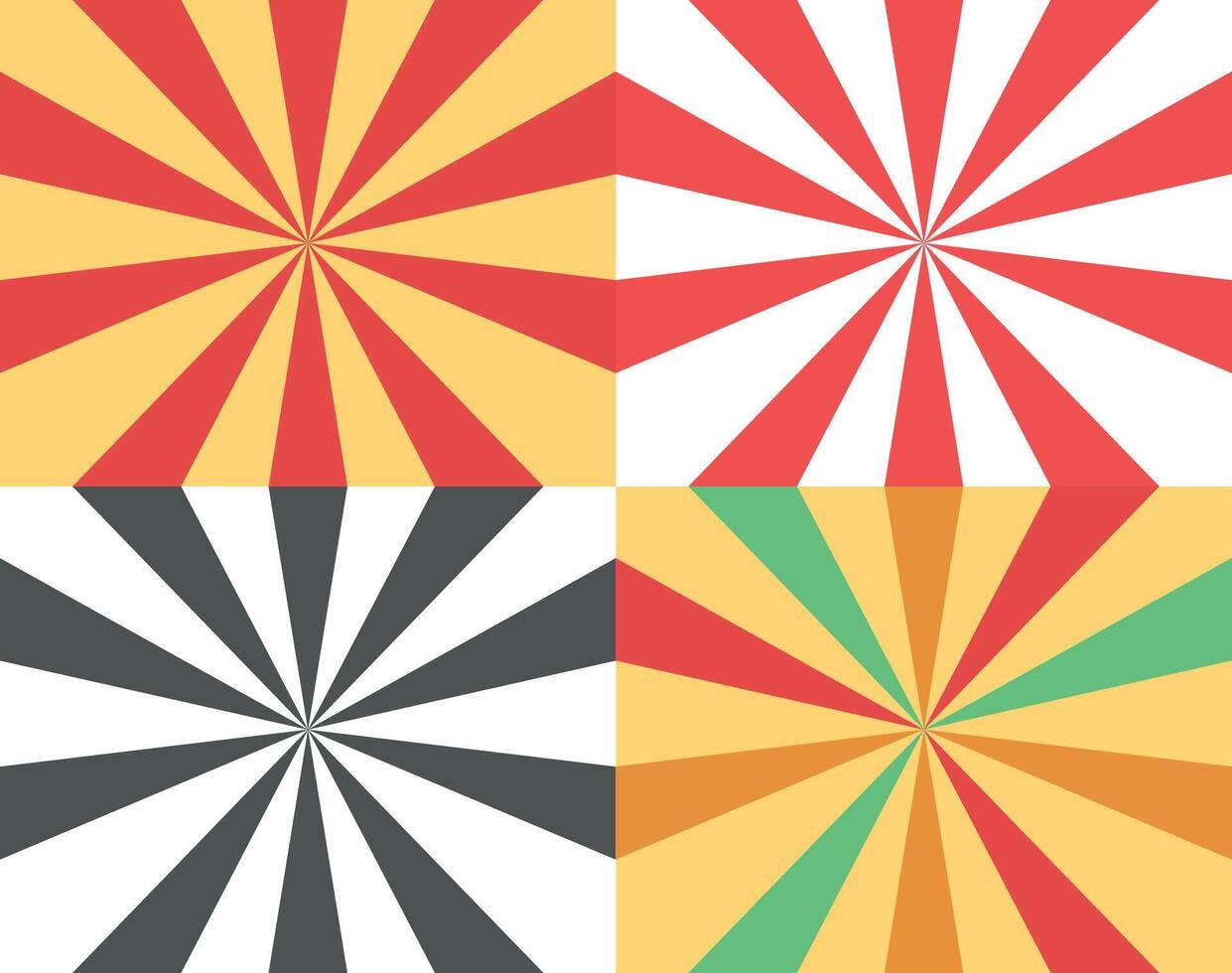 Circus retro background with rays. Retro circus. Vintage lines. Circus background with radial lines. vector