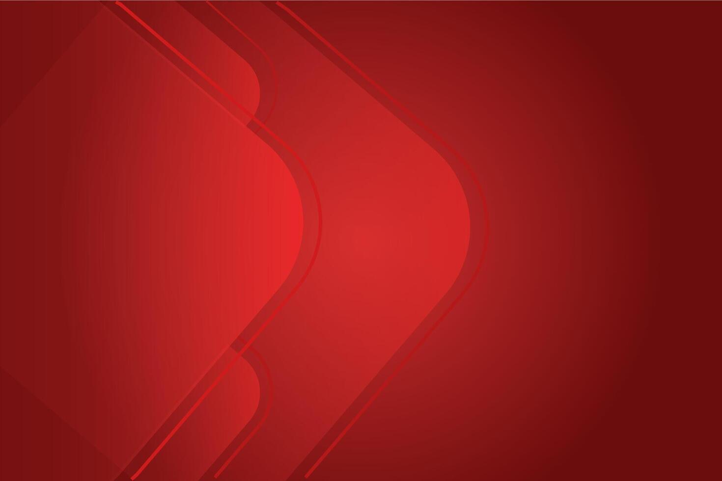 Modern Red Abstract Background with Layered Geometric Shapes vector