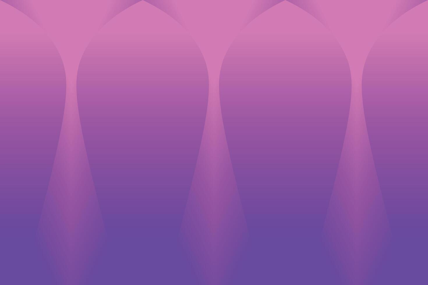 Abstract blue pink gradient with smooth shape effect background design. vector