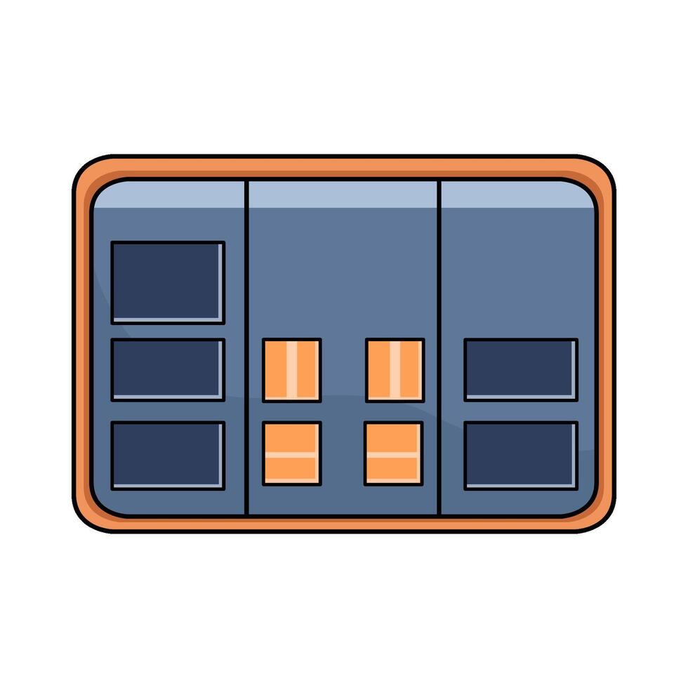 illustration of scoreboard vector