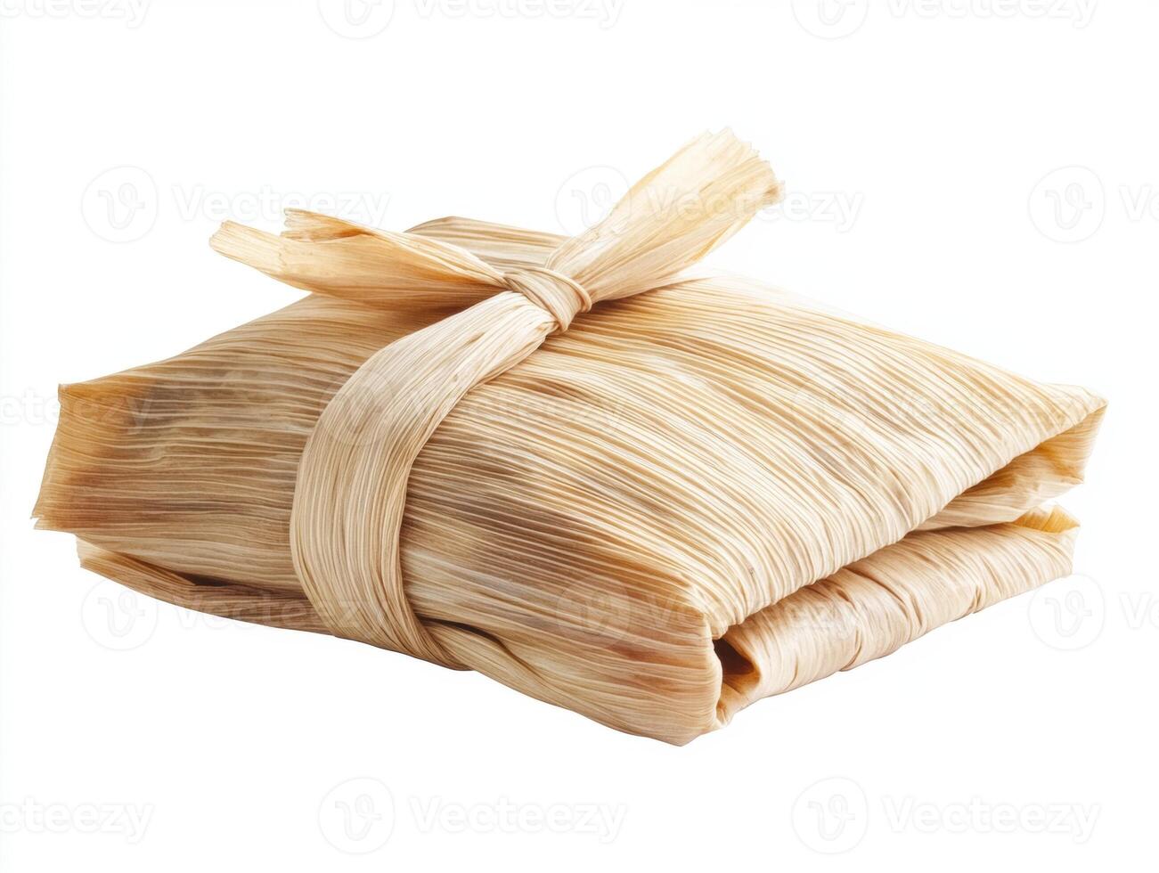 Deliciously wrapped tamale ready for celebration or meal photo