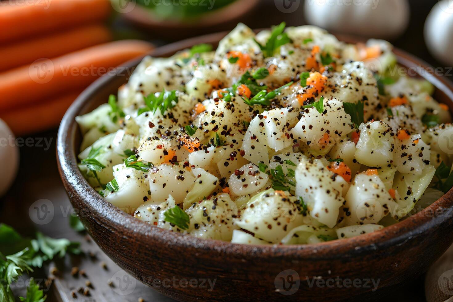Fresh Summer Potato Salad with Herbs and Black Pepper - Perfect for Picnics and Gatherings photo
