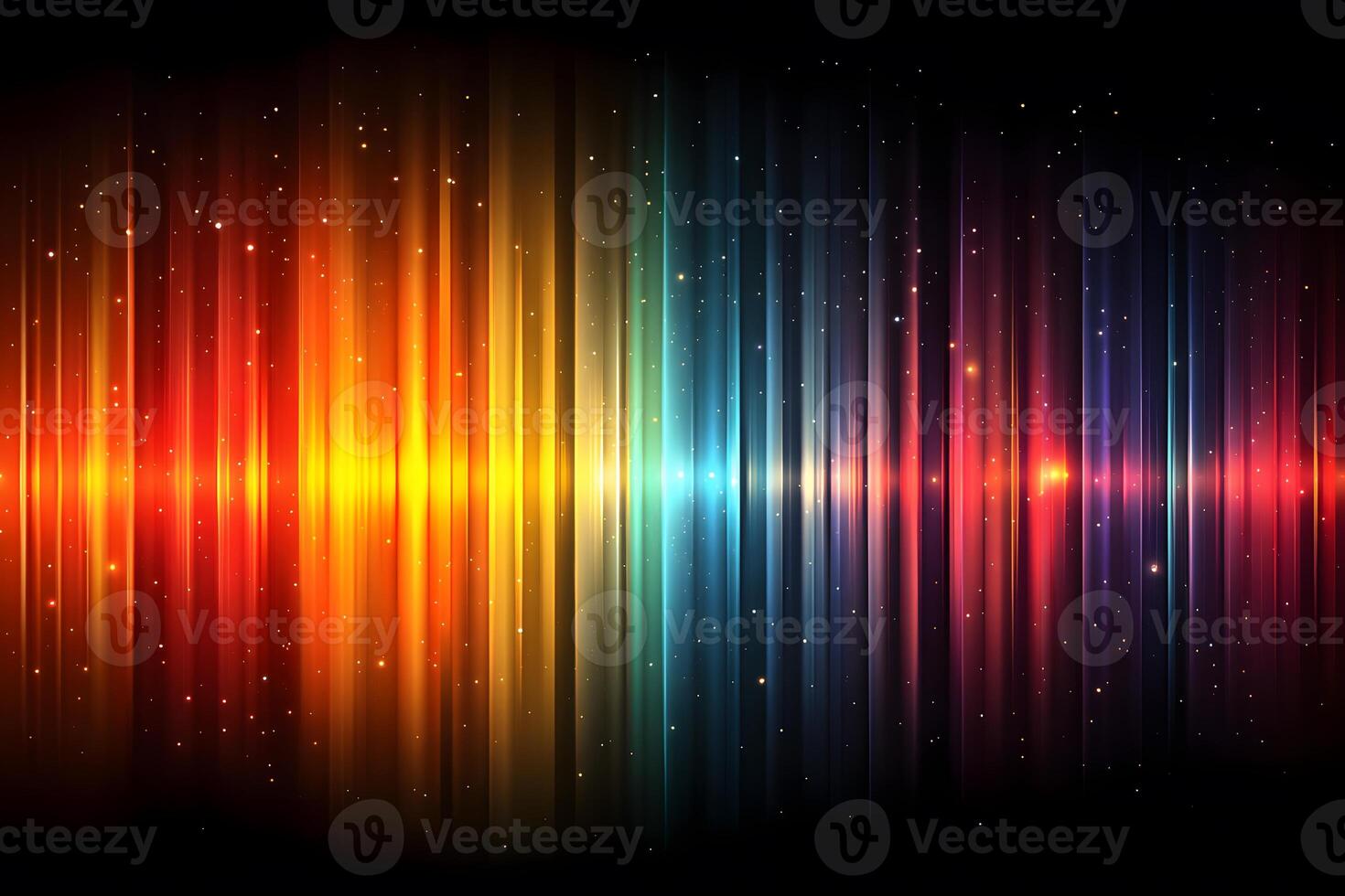 Vibrant Colorful Light Spectrum Abstract Visual for Design and Media photo