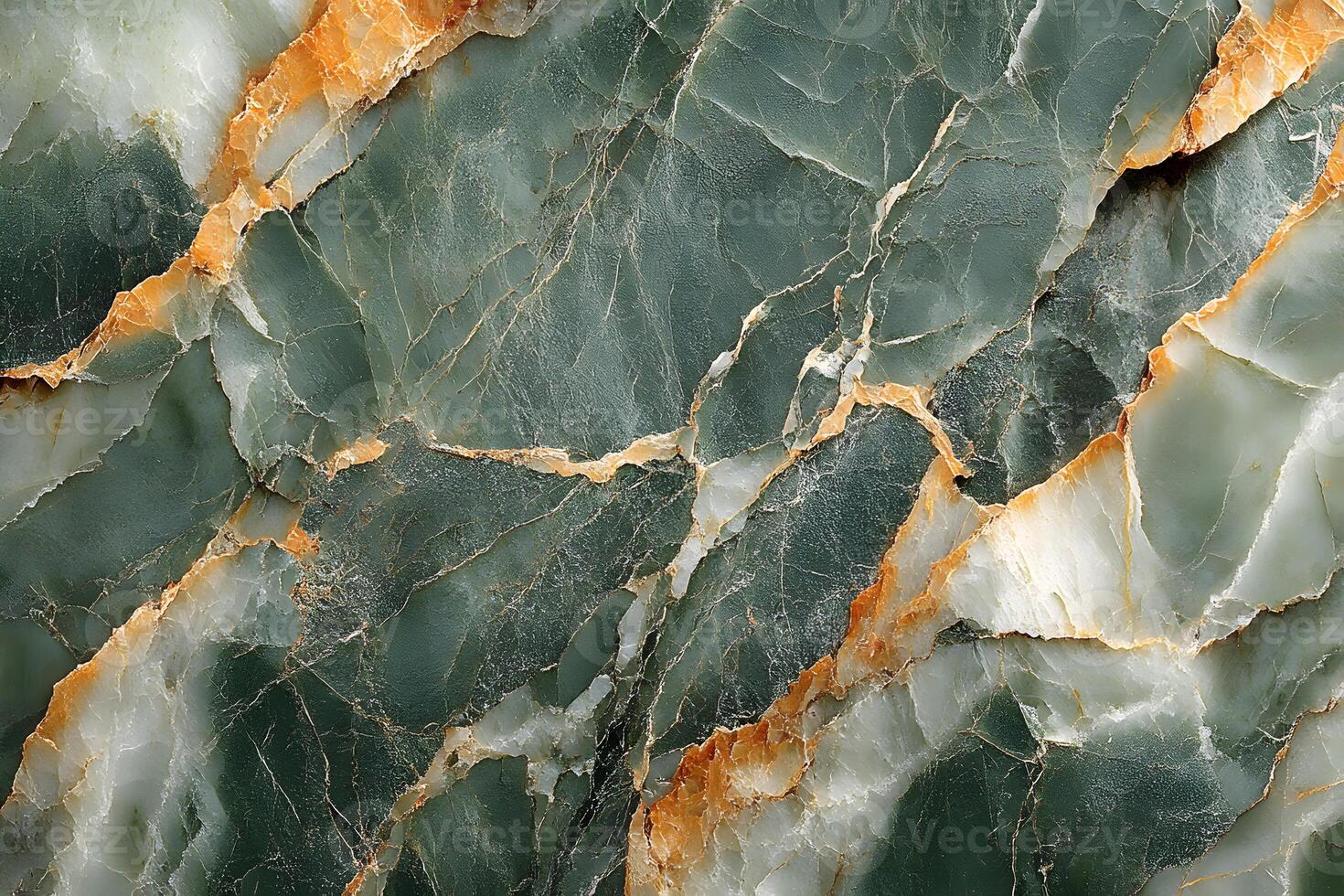 Elegant Green Marble Texture with Natural Gold Veins for Interior Design and Decor photo