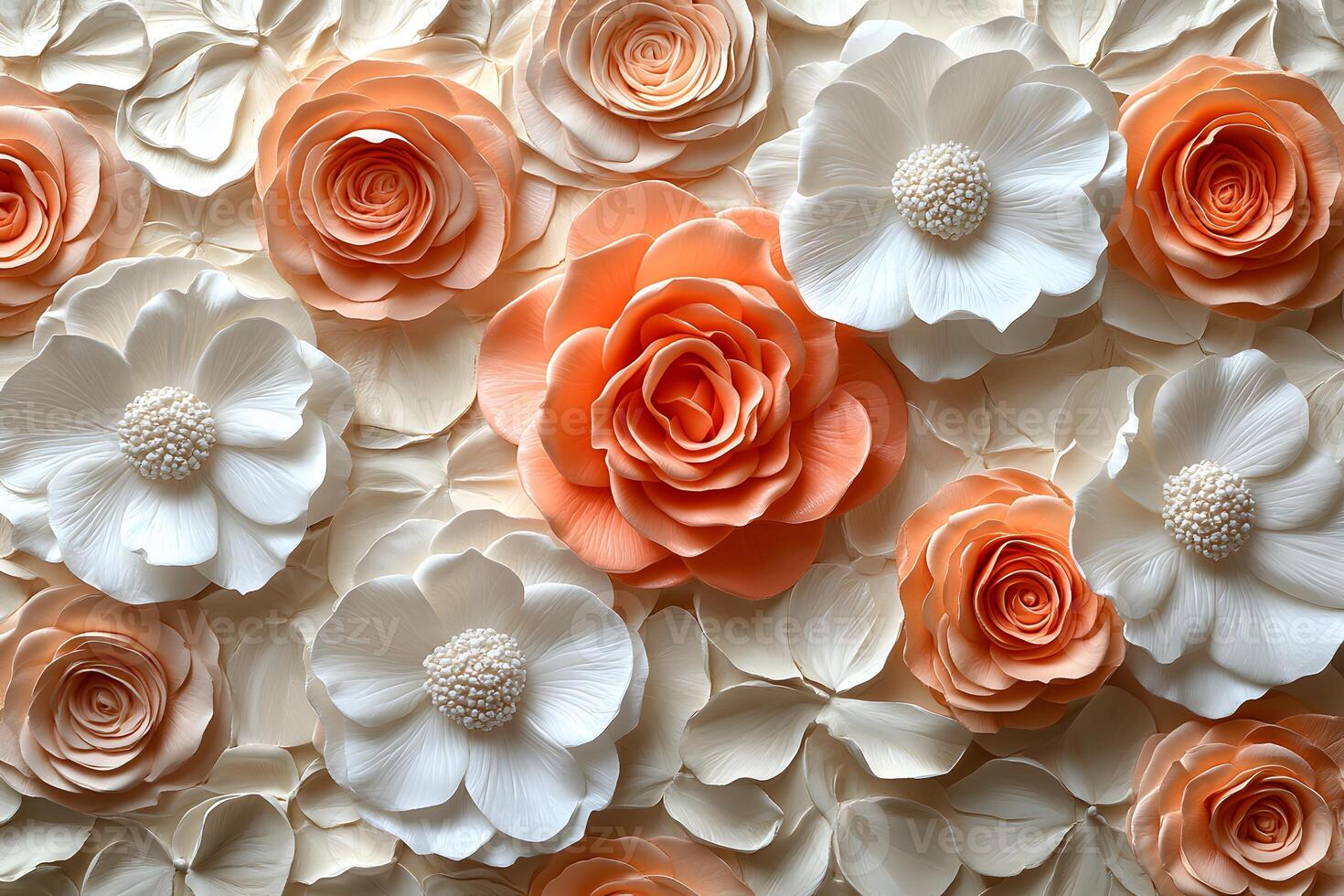 Elegant Floral Wall Art for Home Decor and Interior Design photo