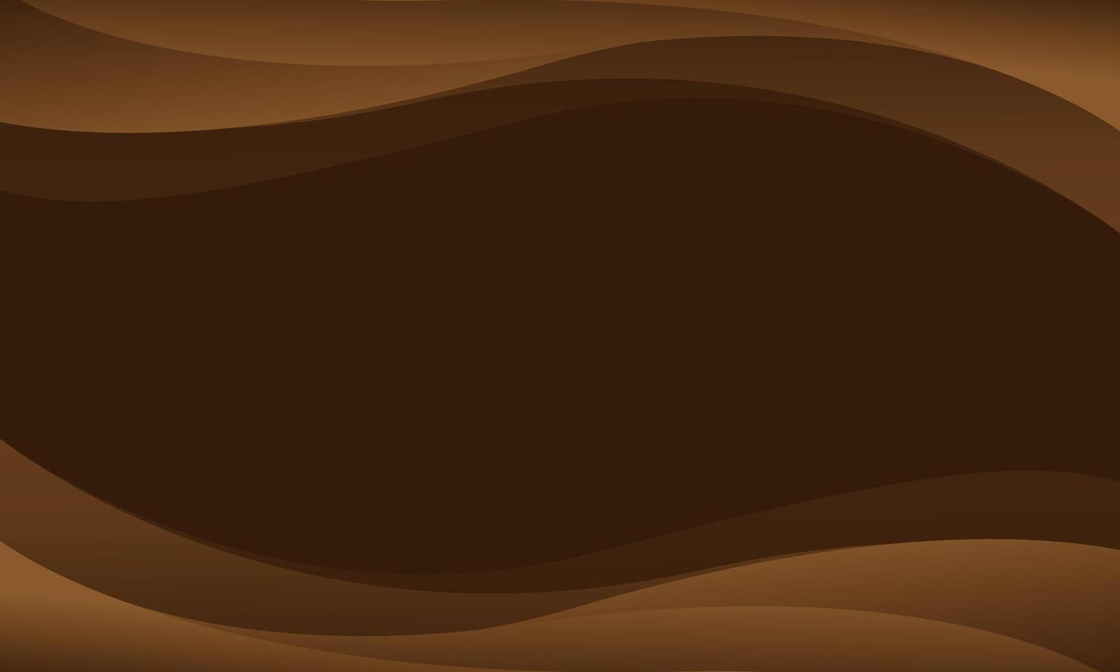 Abstract Modern Chocolate Wave Background vector