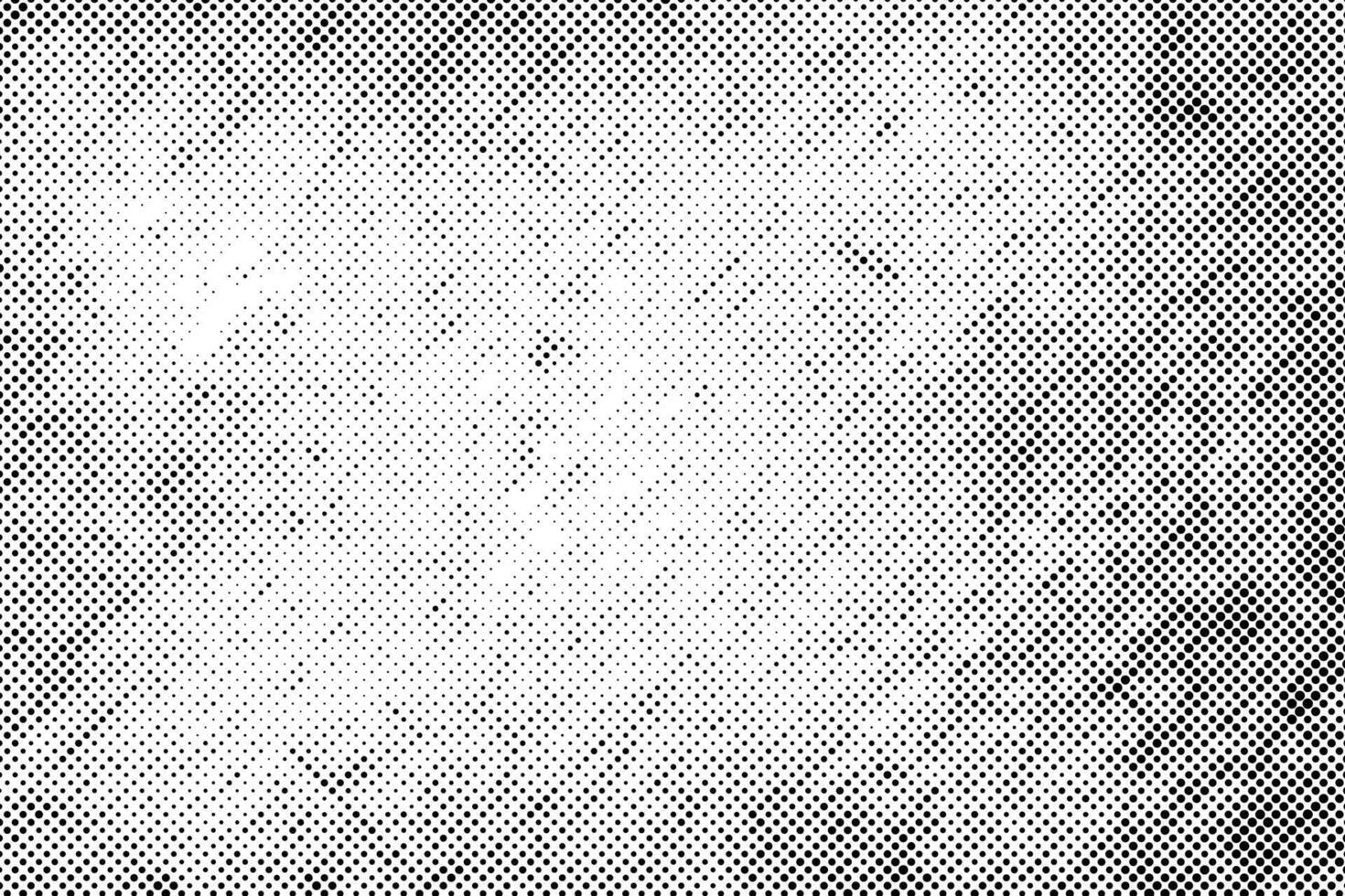 Halftone black dots pattern texture abstract on white background. vector