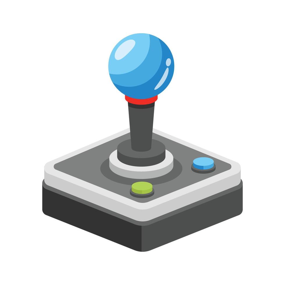Grab this amazingly designed 3d icon of joystick vector