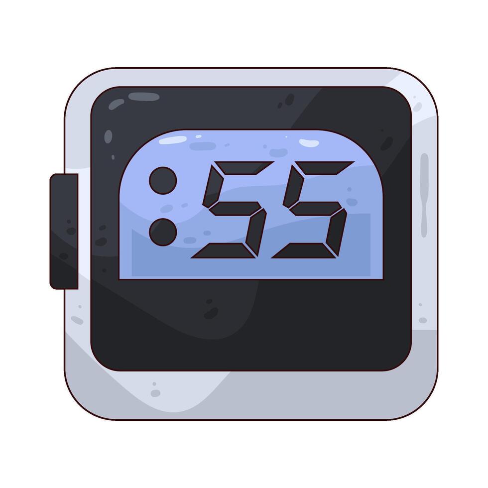illustration of lap counter vector