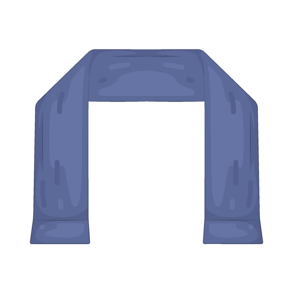 Soccer Fan Scarf vector