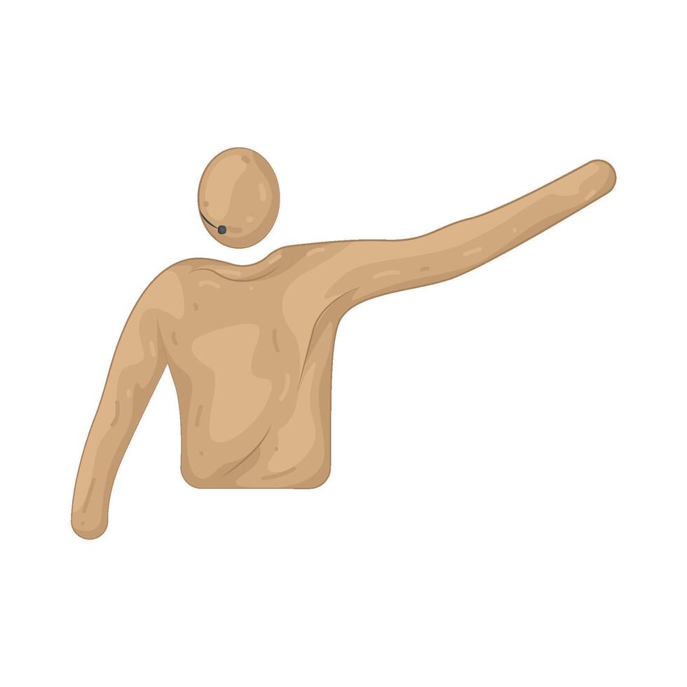 Illustration of Referee Man vector