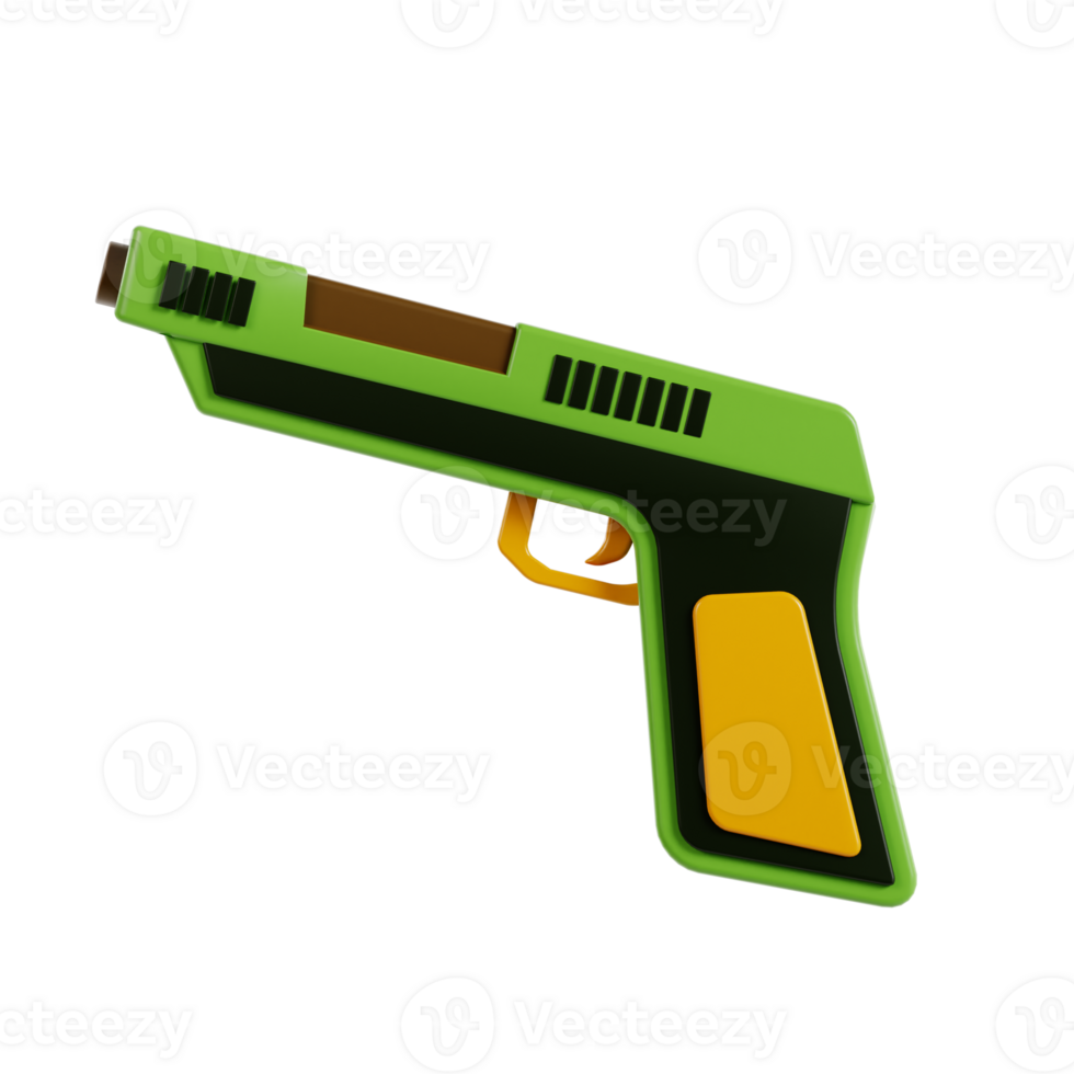 Gun 3D Illustration png