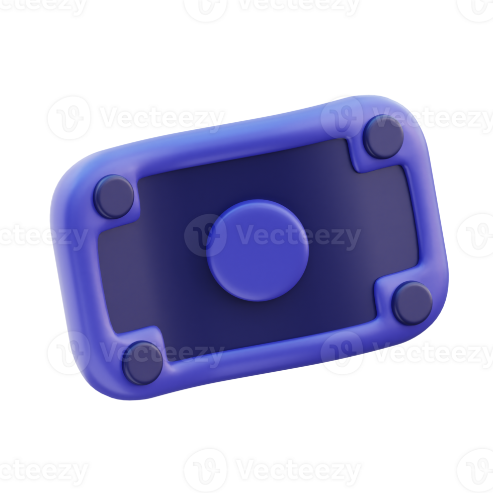 Money 3D icon Illustration png